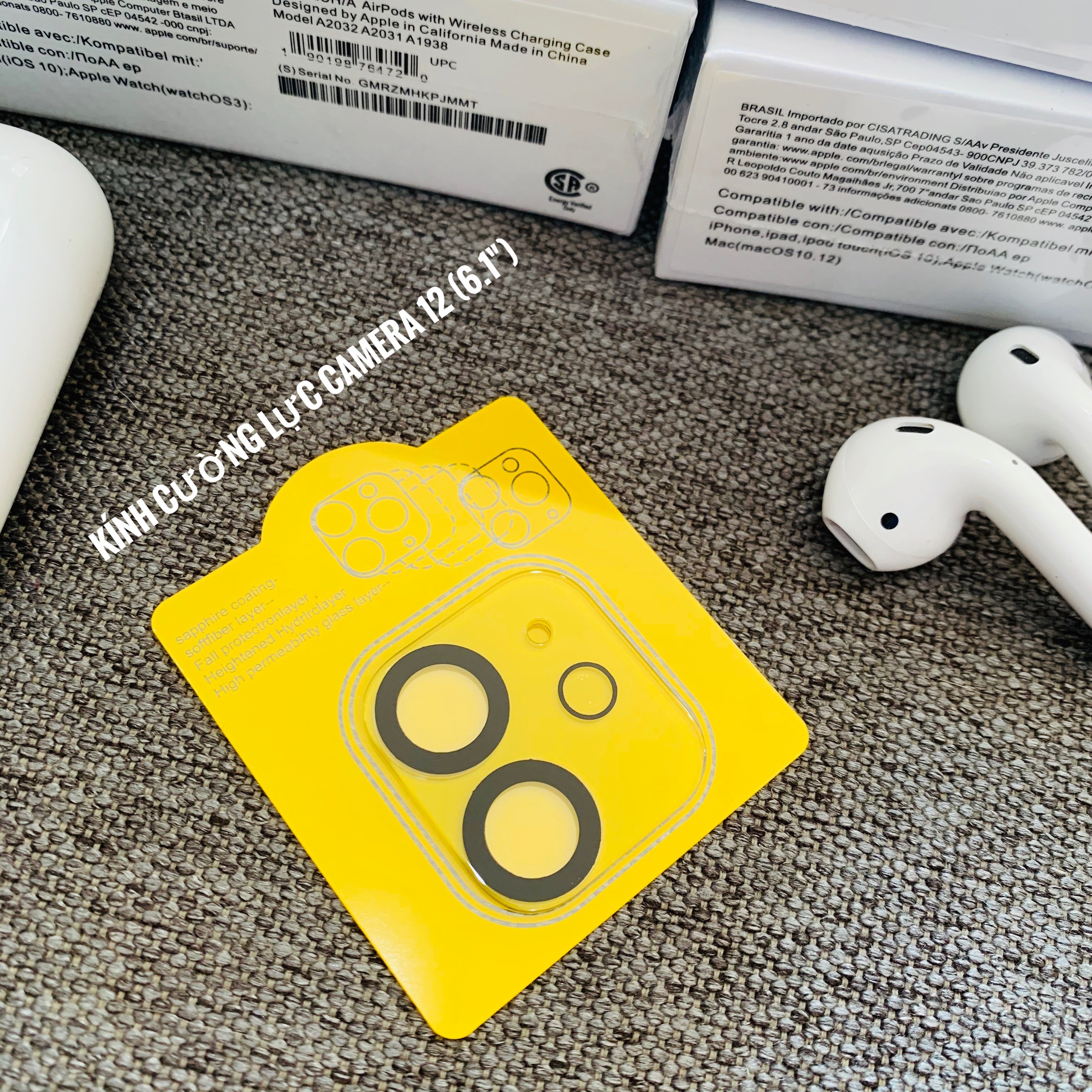 Kính Cường Lực CAMERA  IPHONE 11 đến 12 Pro max