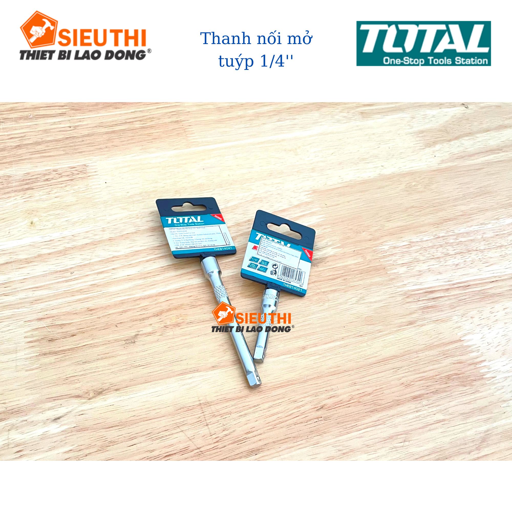 Thanh nối tuýp 1/4” TOTAL THEB14021/ THEB14041