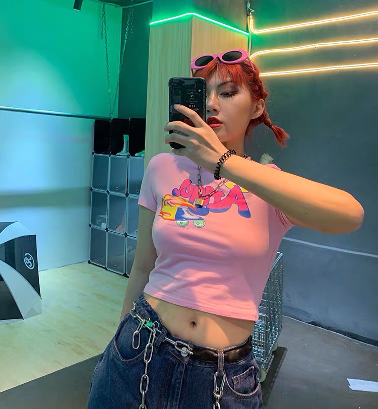 ÁO THUN CROPTOP - ÁO THUN CROPTOP XINH