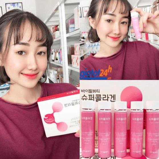 Nước uống đẹp da VB collagen hộp 30 ống