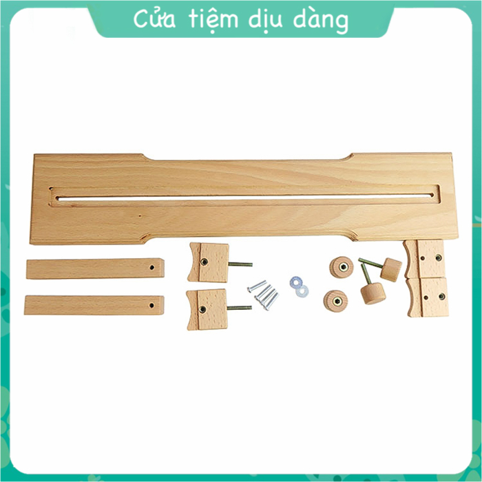 Dụng cụ kẹp khung thêu để bàn bằng gỗ