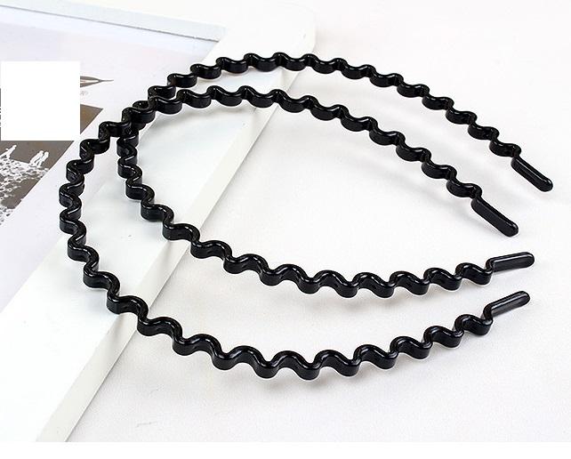 Cài tóc gợn sóng nhựa phong cách Hàn Quốc