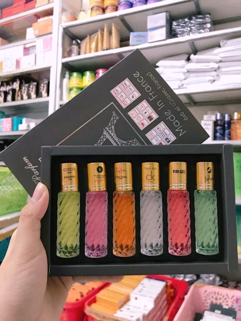 Nước hoa Pháp 6 chai - dạng lăn - FS Hồ Chí Minh