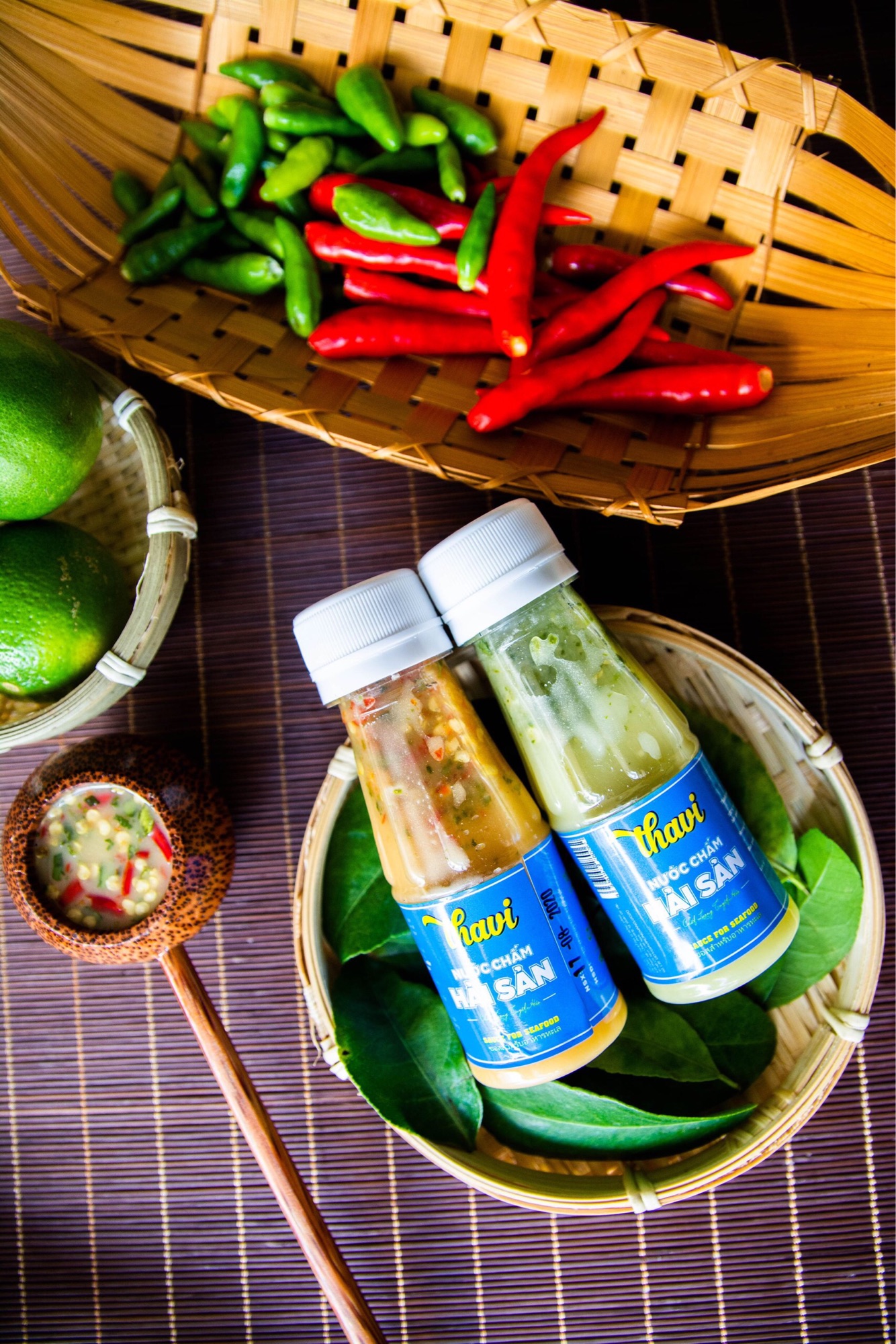 [HCM]Nước chấm Hải sản Thavi 100gr xanh_ưu đãi_freeshipmax