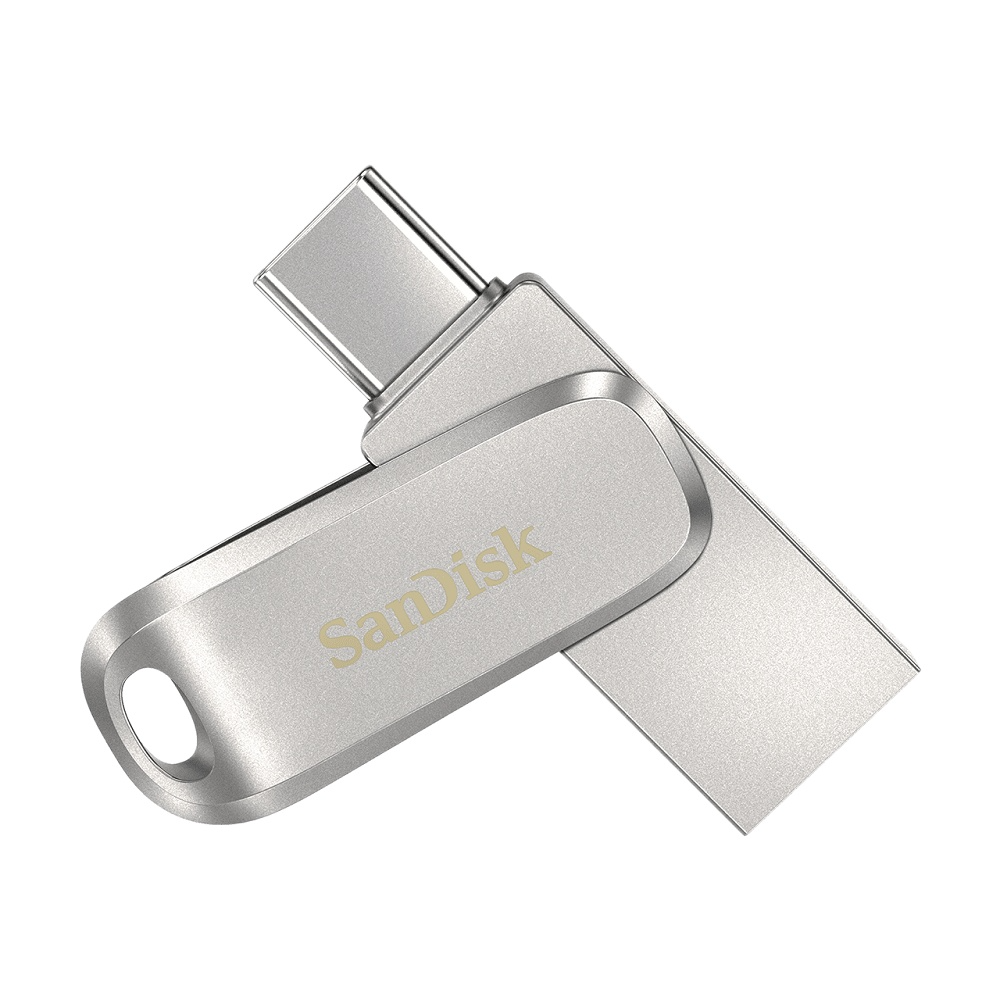 USB OTG Sandisk Ultra Dual Drive Luxe USB Type-C 3.1 256GB 150MB/s (Bạc) - Vỏ kim loại cao cấp - Nhất Tín Computer