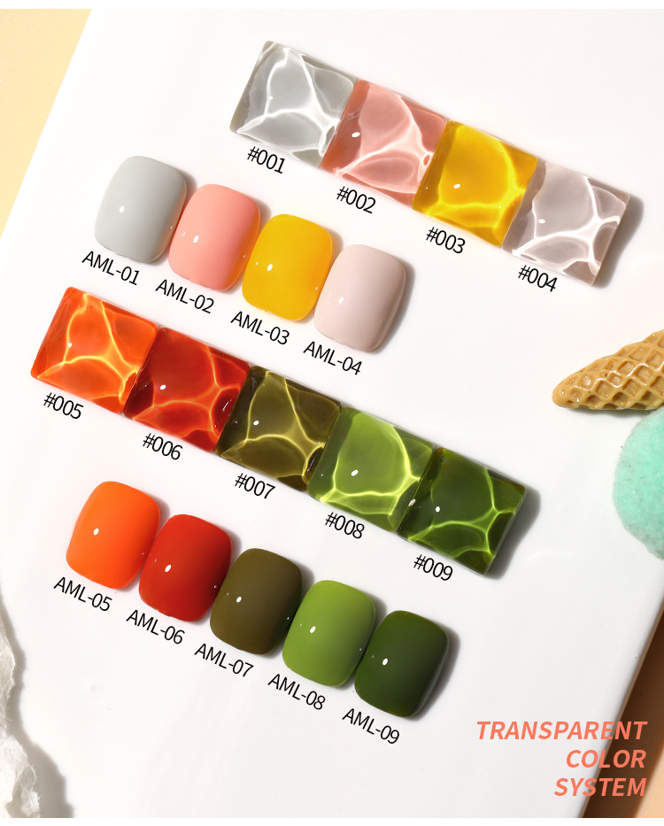 Sơn Gel AS mã AML | chai đỏ 15ML