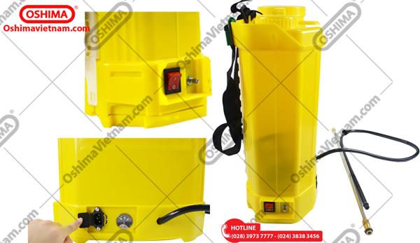 [HCM]Bình Xịt Điện Con Ong Vàng COV 16D
