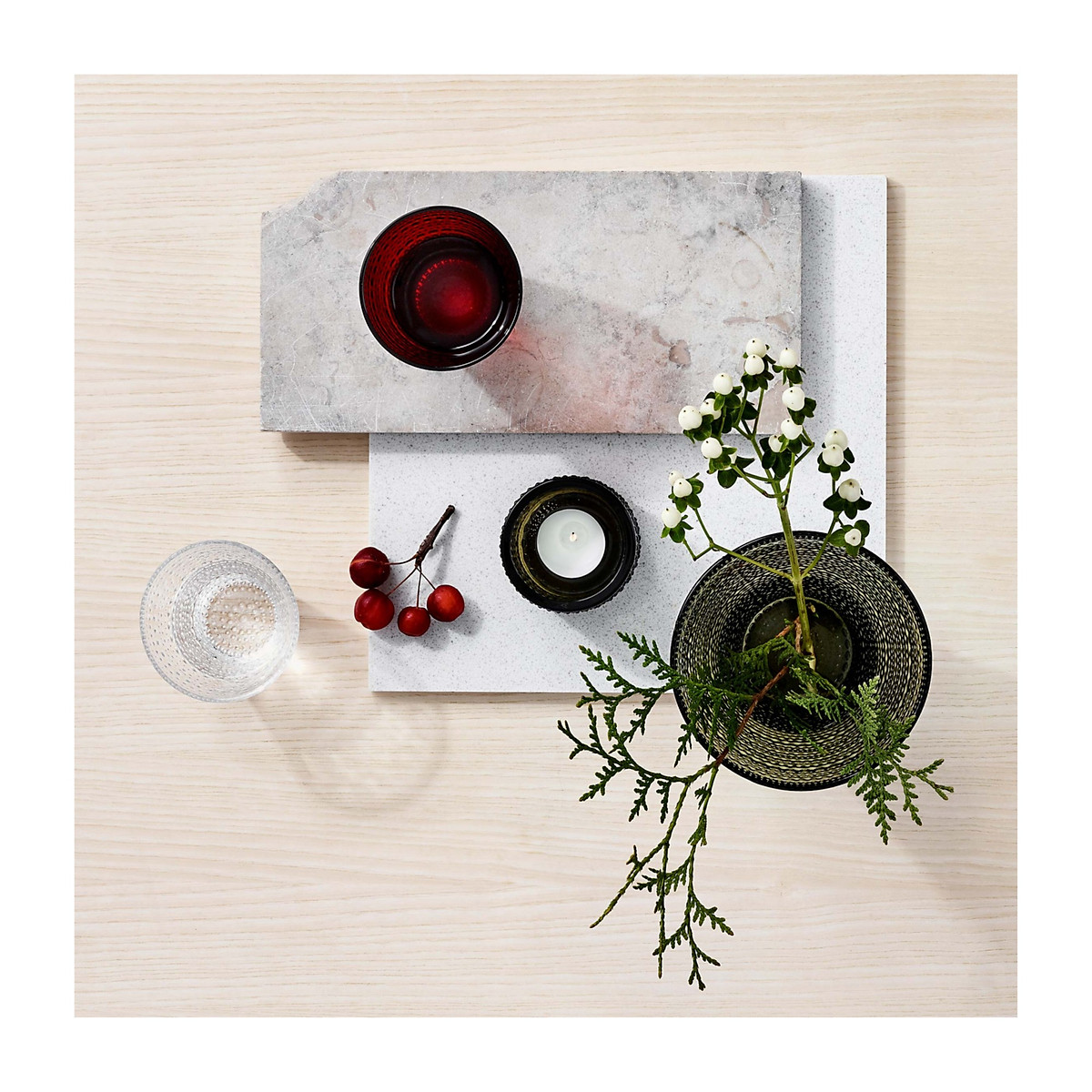 Bộ 2 cốc thủy tinh Kastehelmi dung tích 0.3l Iittala