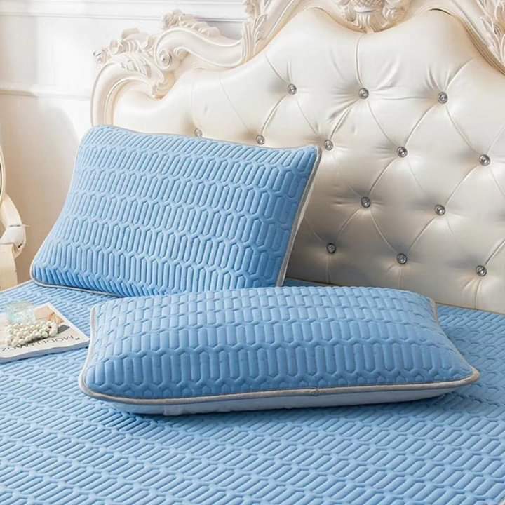 Chiếu điều hòa cao su non 2m2 mẫu xanh biển