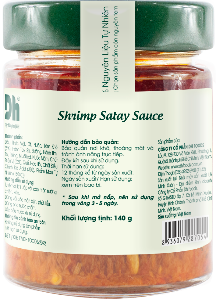 Sa Tế Tôm 140gr Dh Foods
