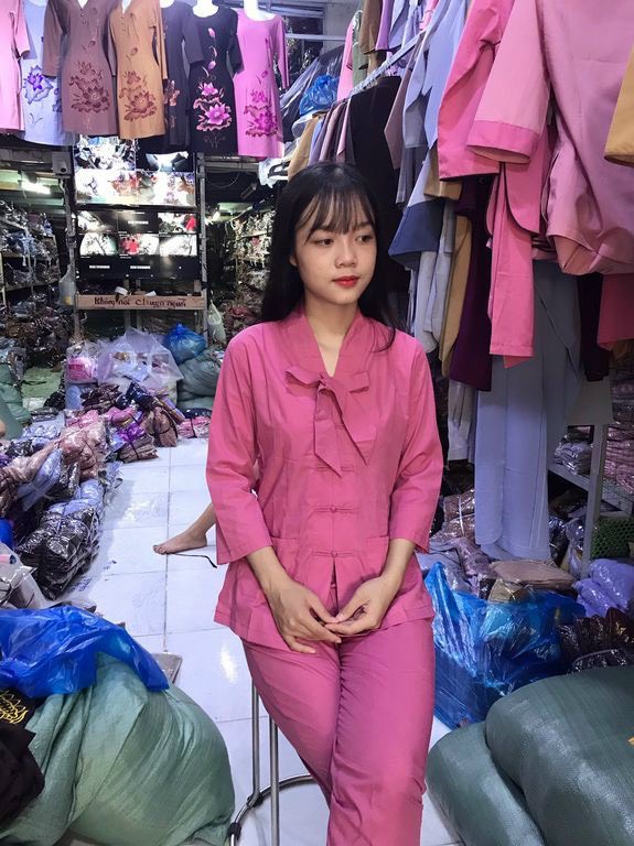 ĐỒ LAM#ÁO TRÀNG PHẬT TỬ-đồ thời trang mới đồ nữ#la hán