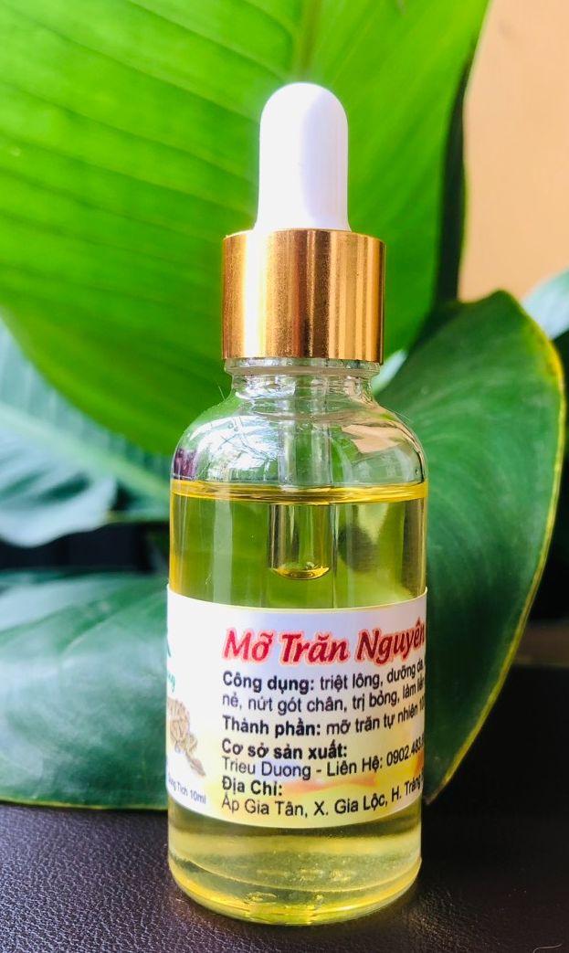 Mỡ trăn nguyên chất Triêu Dương