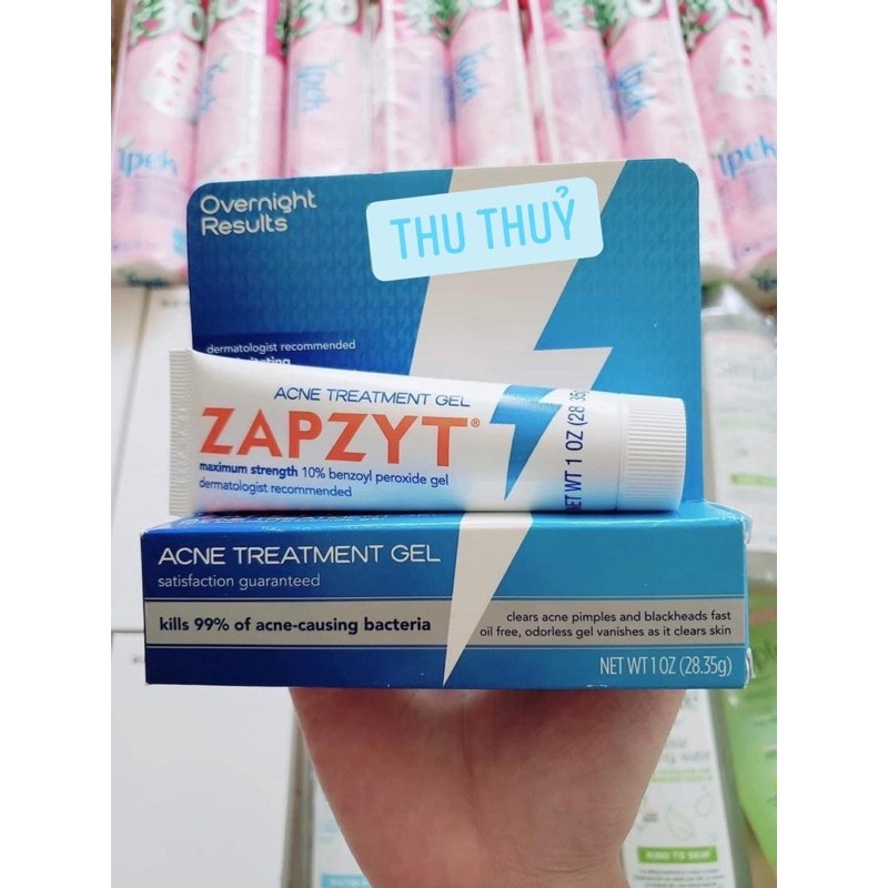 Kem bôi mụn benzoyl zapzyt 10%