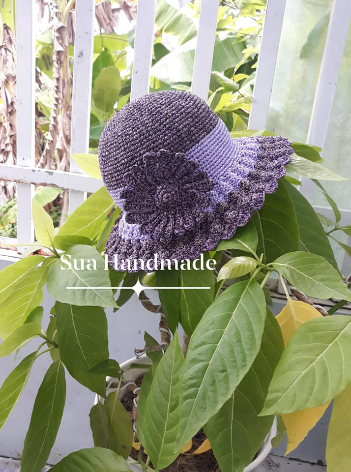 Nón handmade chất liệu sợi dệt Việt Nam