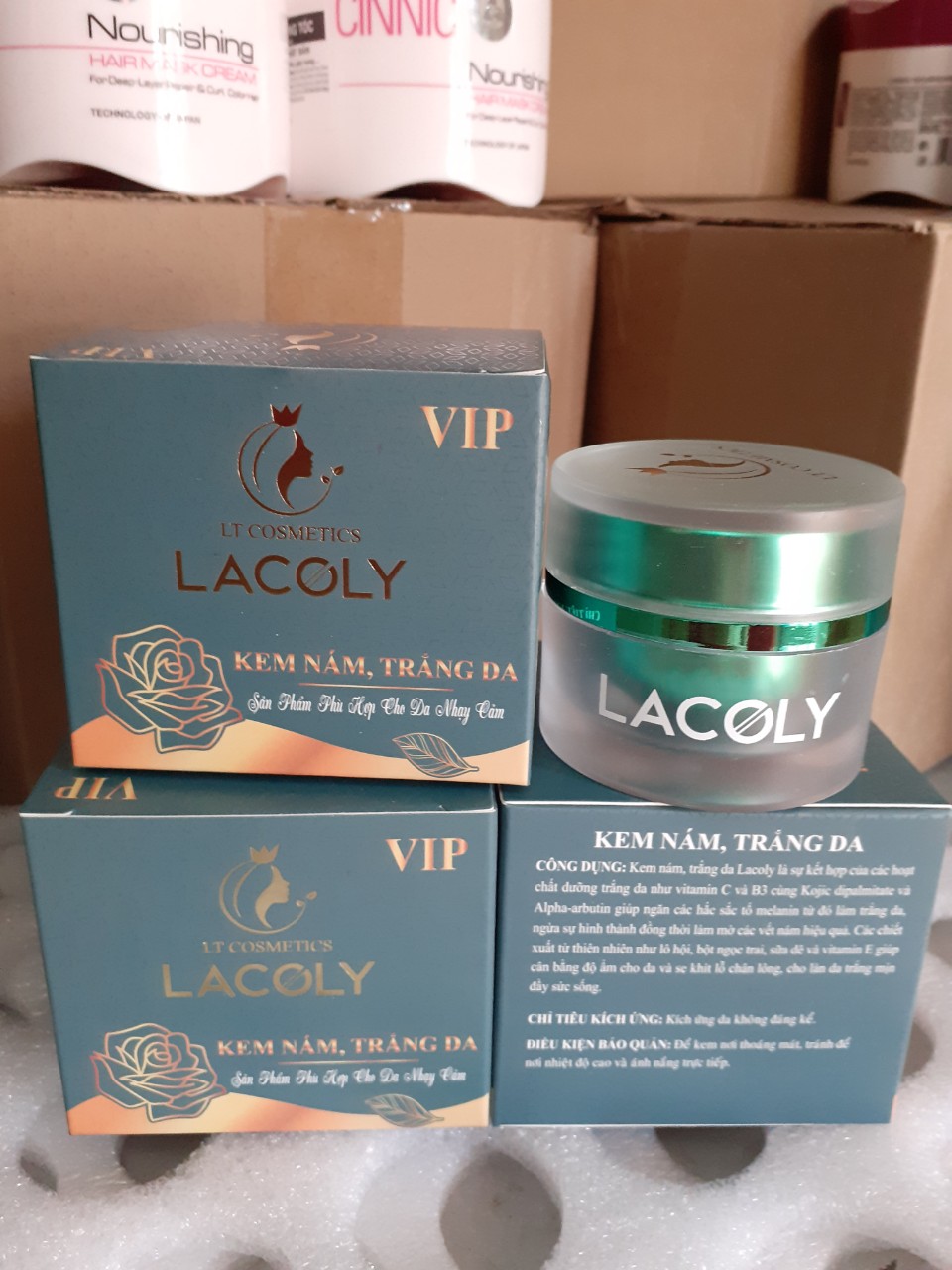 Kem lacoly nám trắng da 10g