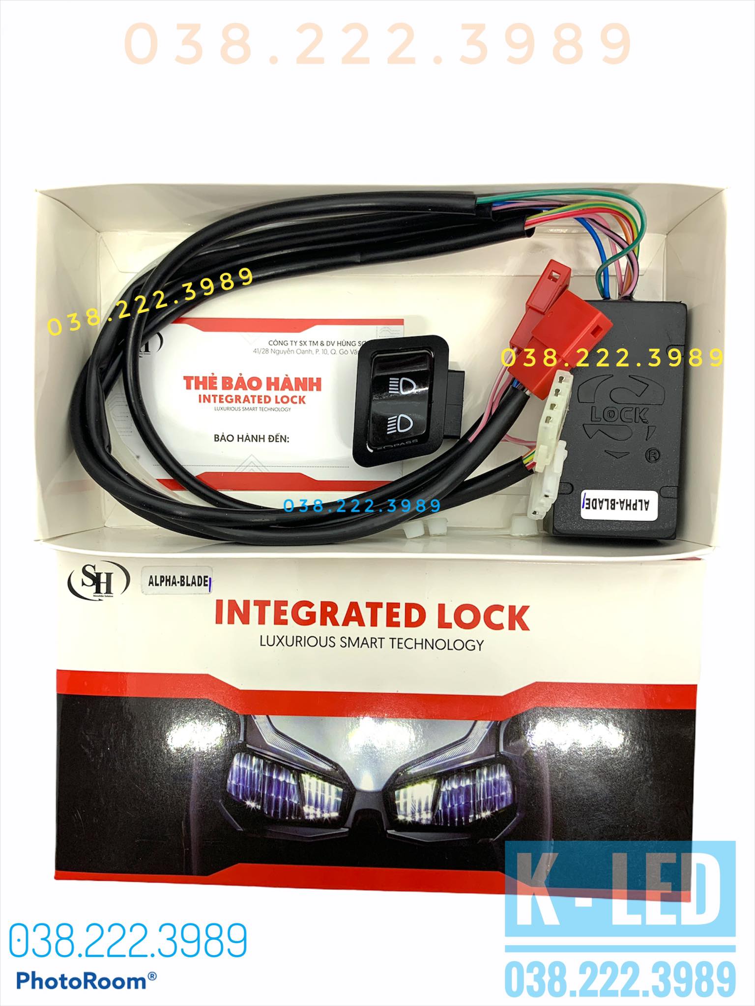 Mạch Bật Tắt Đèn Pha Xe Wave Wave Alpha đời mới - INTEGRAPTED LOCK
