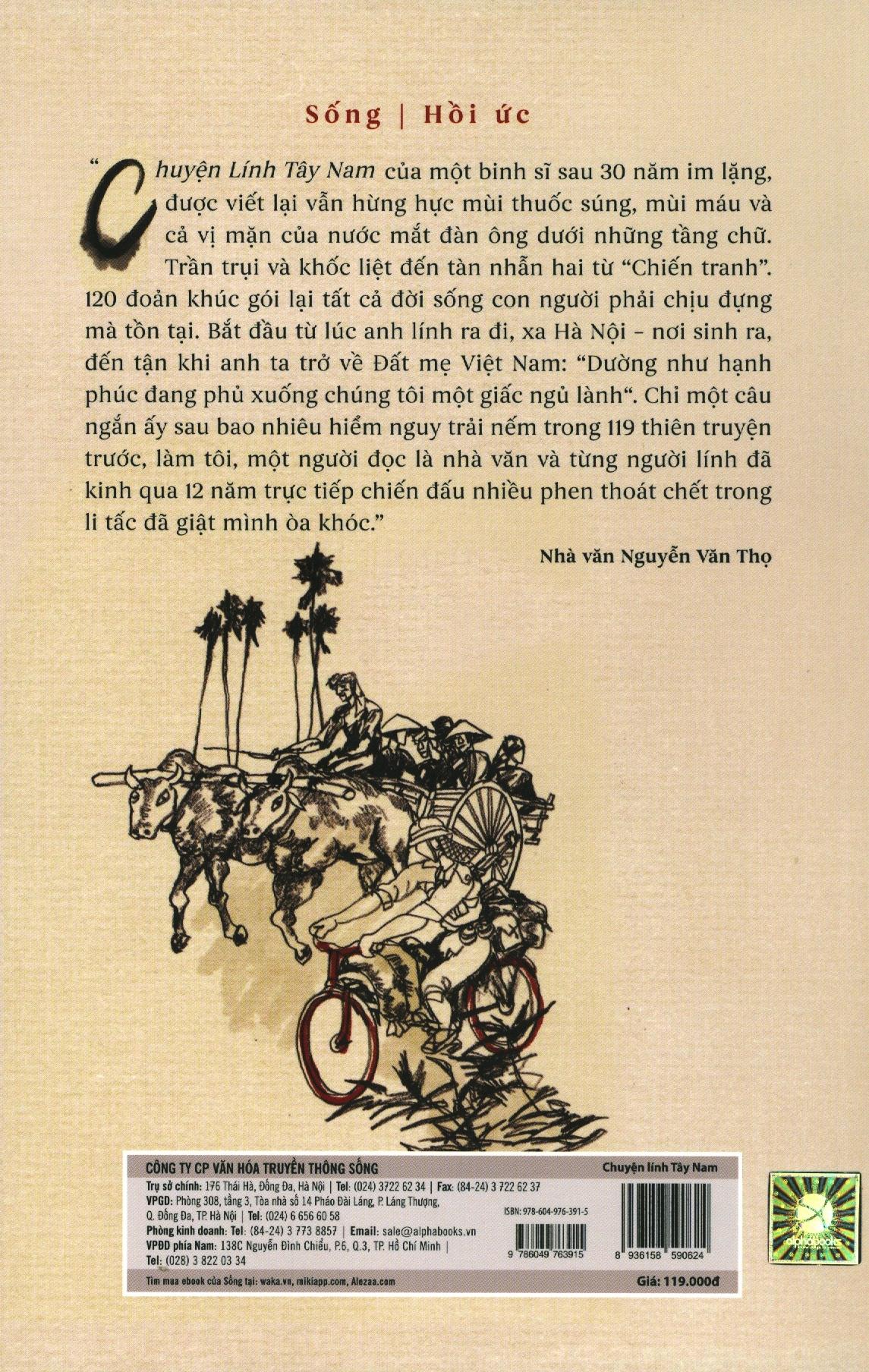 Sách - Chuyện lính Tây Nam