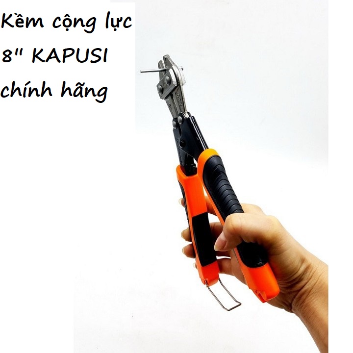 Kềm Cộng Lực KAPUSI 8'' K-8190 JAPAN (Chính Hãng)