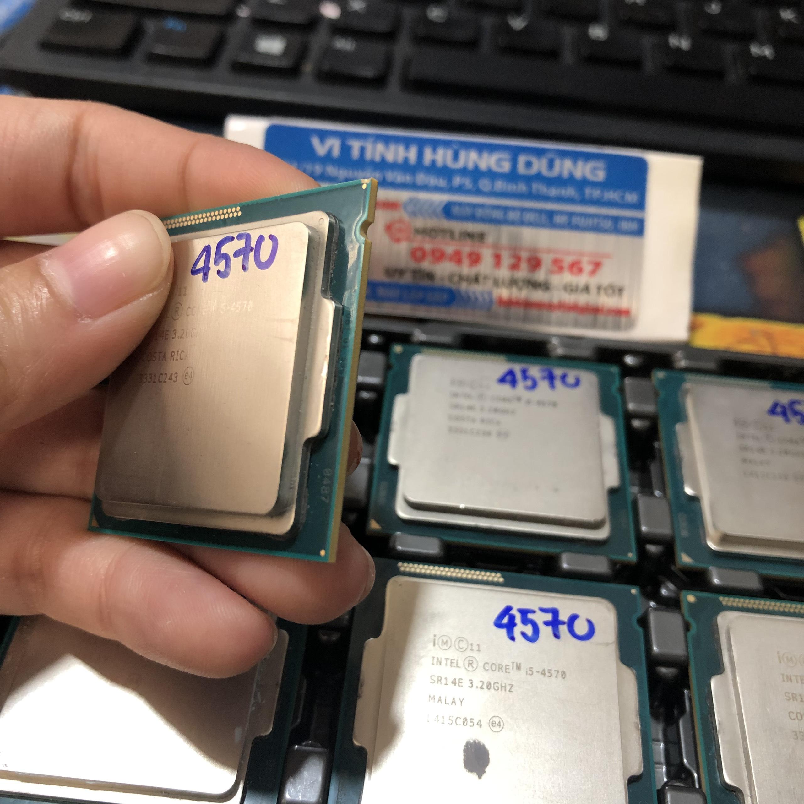 CPU CORE I5 4570 1150, cpu máy tính