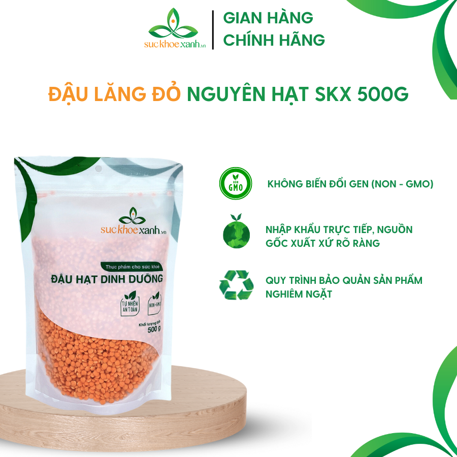 Red Lentil peas 500g