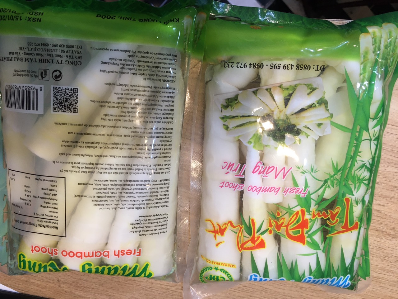 Măng trúc Tây Bắc loại nhỡ 200gr