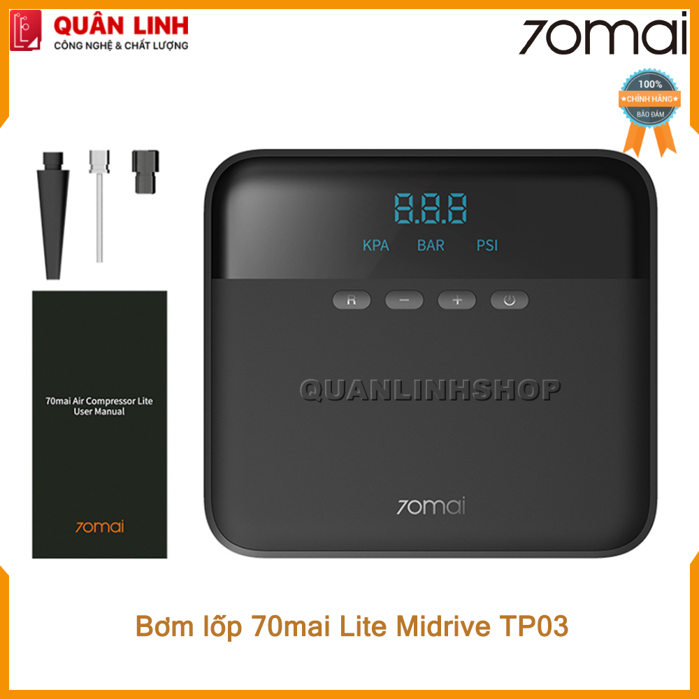 Máy bơm lốp xe ô tô 70MAI Lite Midrive TP03