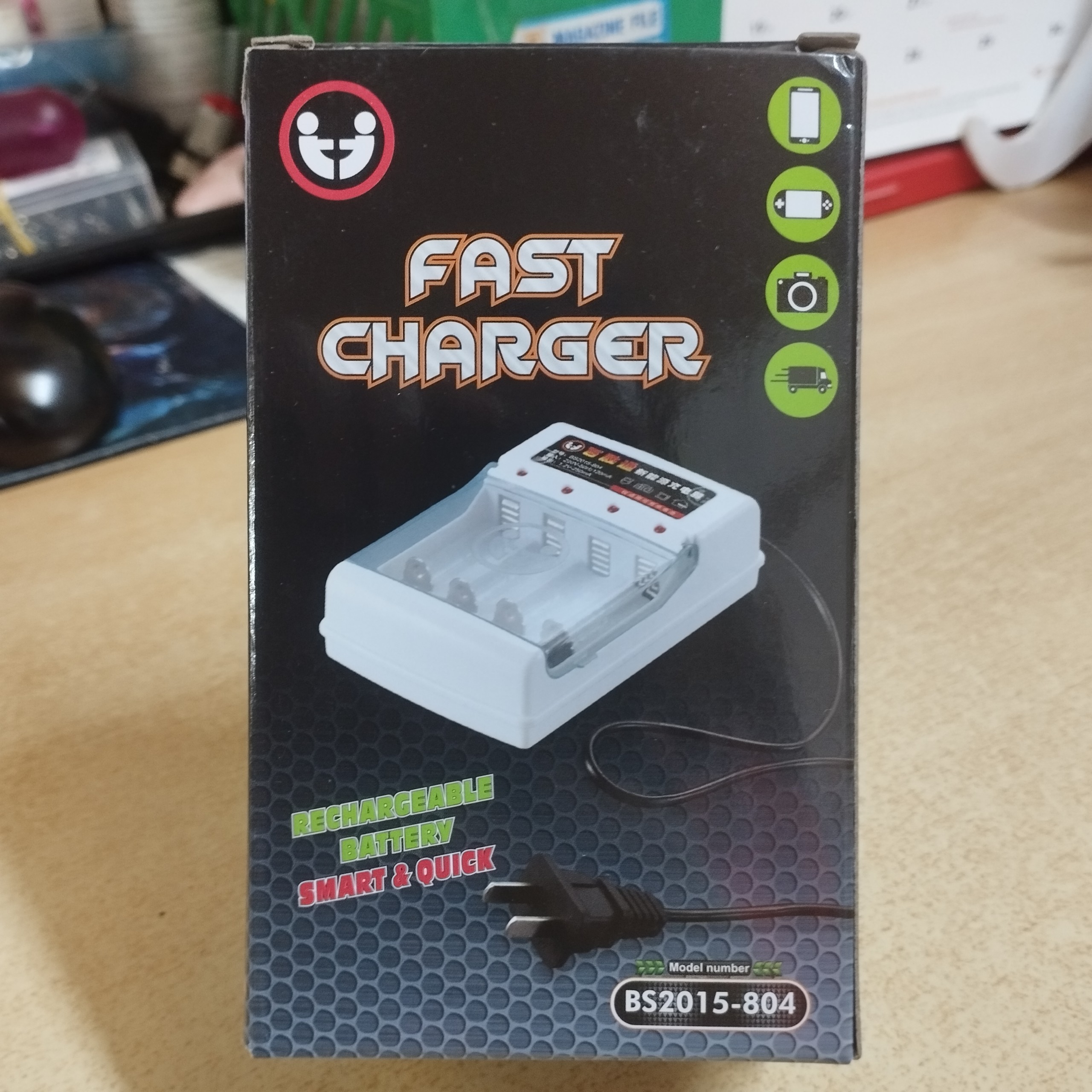 Bộ sạc dành cho pin AA hoặc AAA 1.2v
