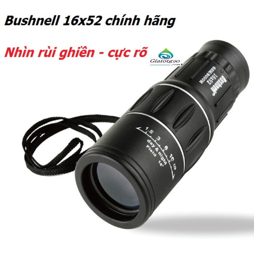Ống Nhòm Xuyeen Tường Xuyên Quan Ao Ống Nhòm Bushnell (1 Mắt) Chất Lượng Quang Học Tốt Tông Màu Đẹp Tốc Độ Lấy Nét Nhanh