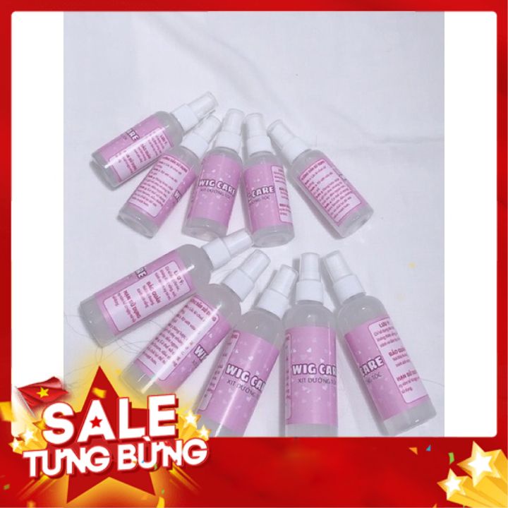 [Sale] Xịt Dưỡng Tóc Giả Dạng Chai Xịt Tiện Dụng