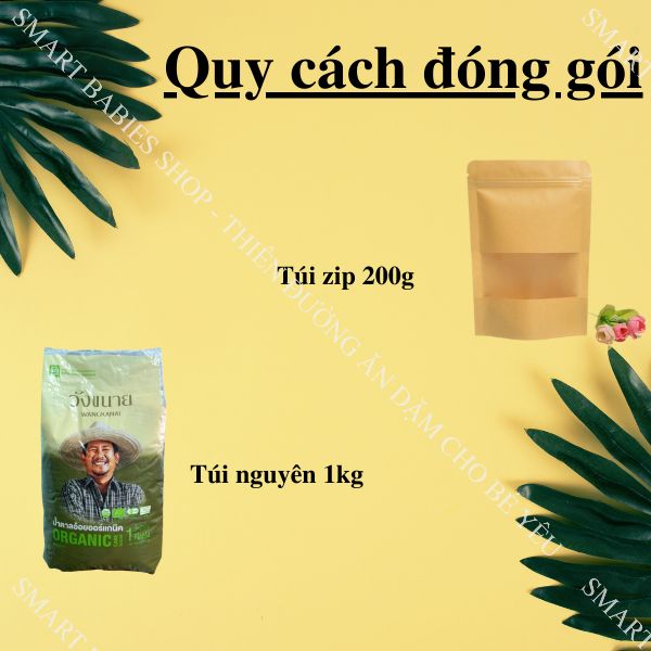 Đường mía hữu cơ Thái Lan Wangkanai