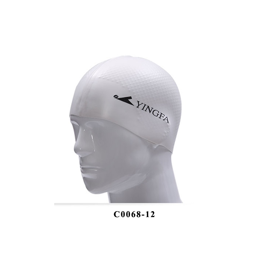 Mũ bơi Yingfa normal dot cap trơn sần C0068