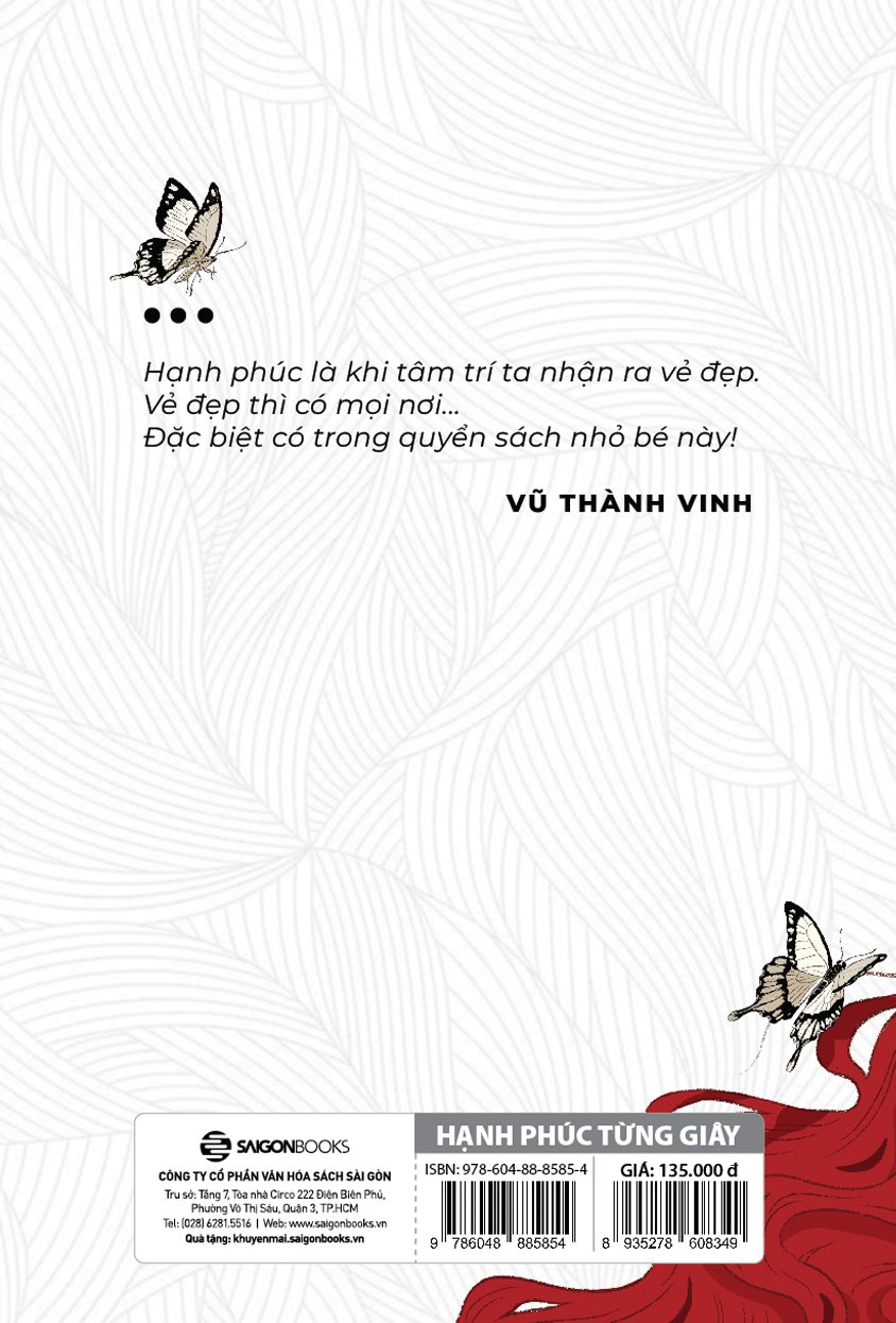 Sách - Hạnh Phúc Từng Giây