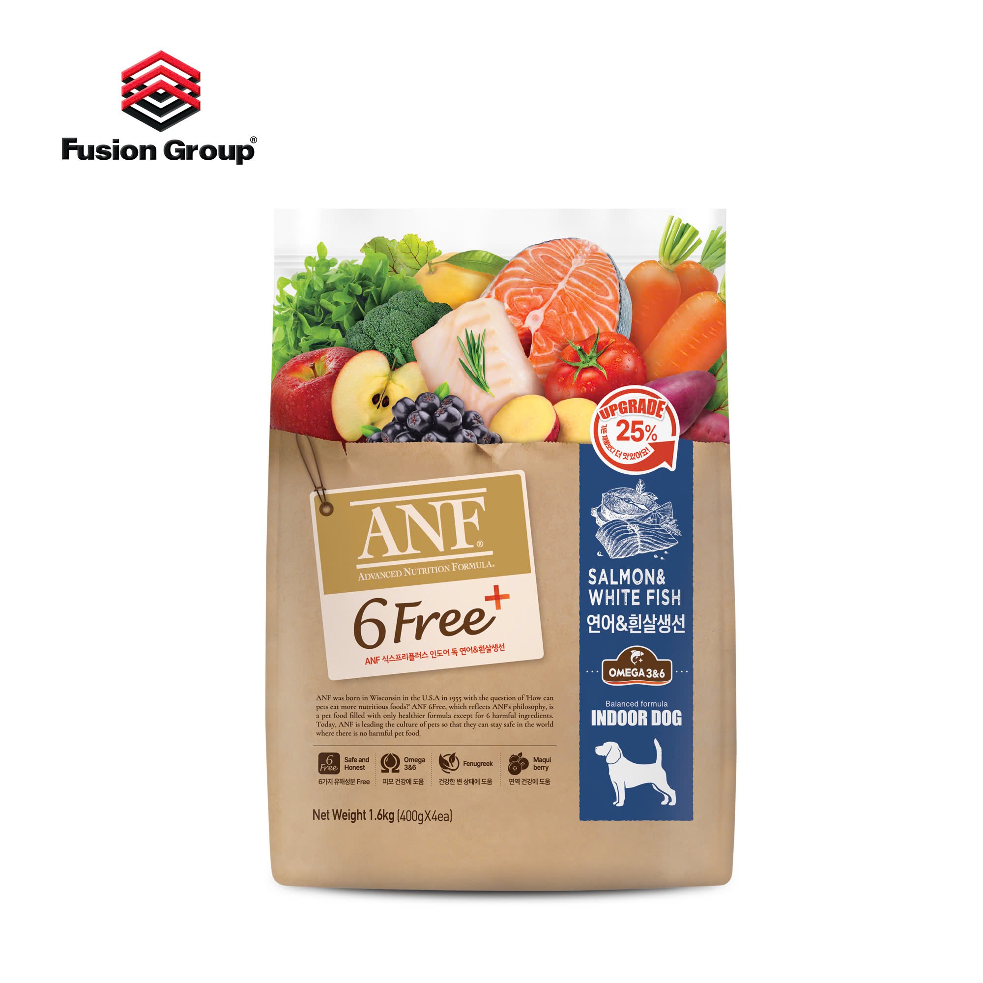 [Bao 5.6KG] Hạt Hữu Cơ Cho Chó ANF PLUS - Hàn Quốc - [Nông Trại Thú Cưng]