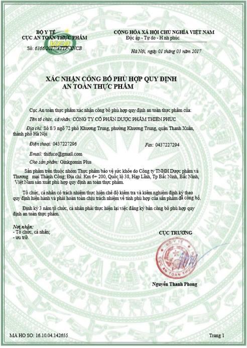 Viên sủi Ginkgomin plus