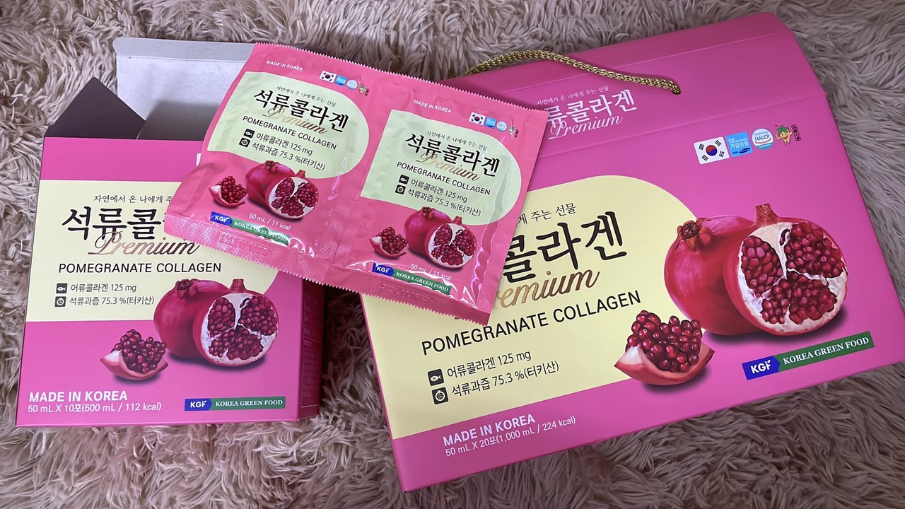 [HCM 50 ml x 20 góI] Tinh chất LỰU COLLAGEN - Pomegranate Collagen Premium