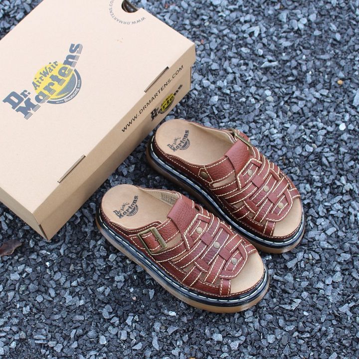 Dép Dr Martens 2018 ThaiLan Da Bò cao cấp