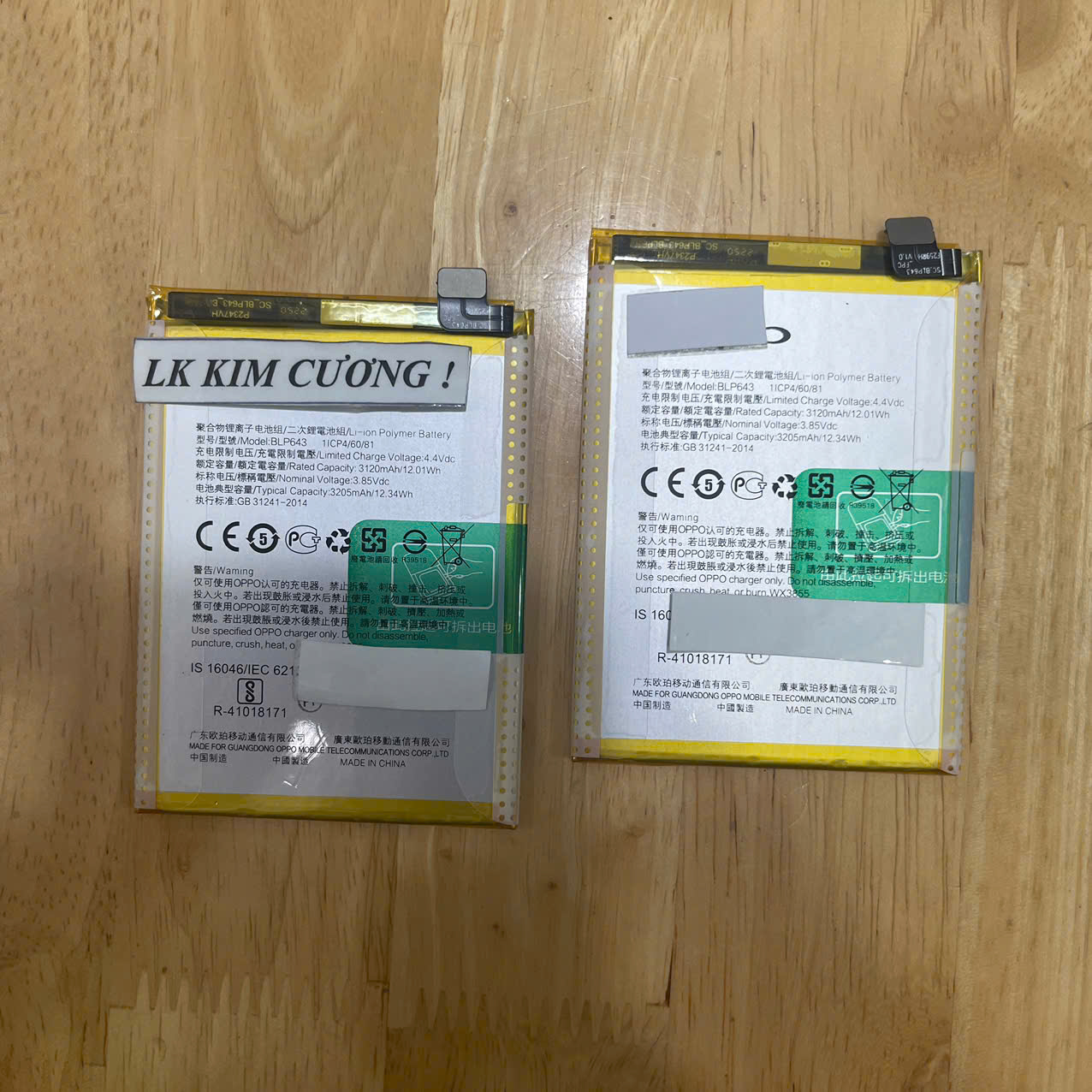 Pin BLP643 dành cho oppo R11S