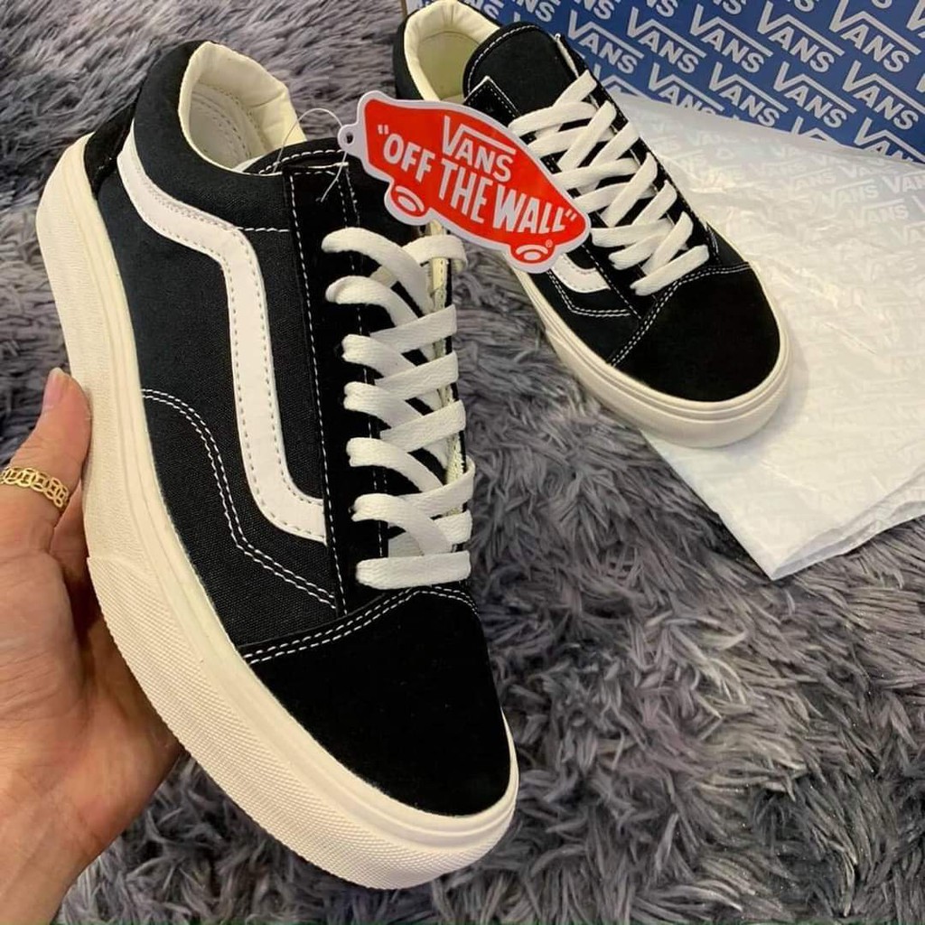 Giày sneaker giày van đen nam nữ hàng cao cấp