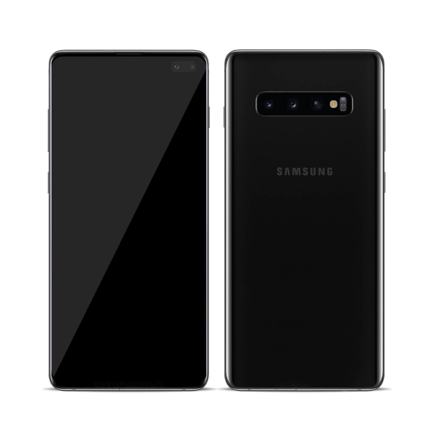 Điện Thoại Samsung Galaxy S10 Plus Đen 8GB/128GB (Bản 1Sim)