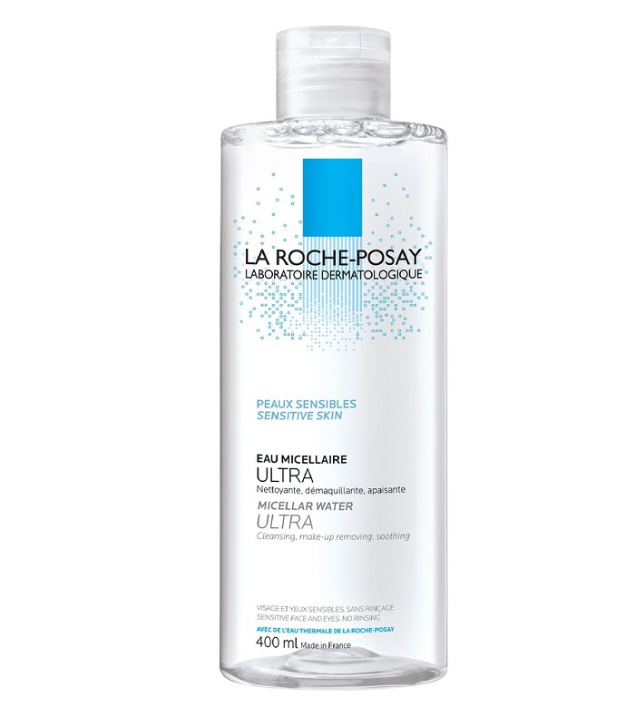 [HCM]Nước Tẩy Trang Da Nhạy Cảm La Roche-Posay Micellar Water Ultra Sensitive Skin 400ml