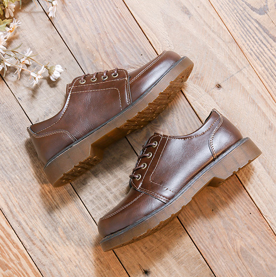 Giày Oxford Boot Nữ Đế Cao 3CM Phong Cách Nhật Bản