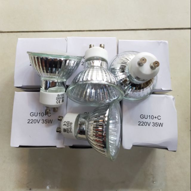 Bóng halogen gu10-35w