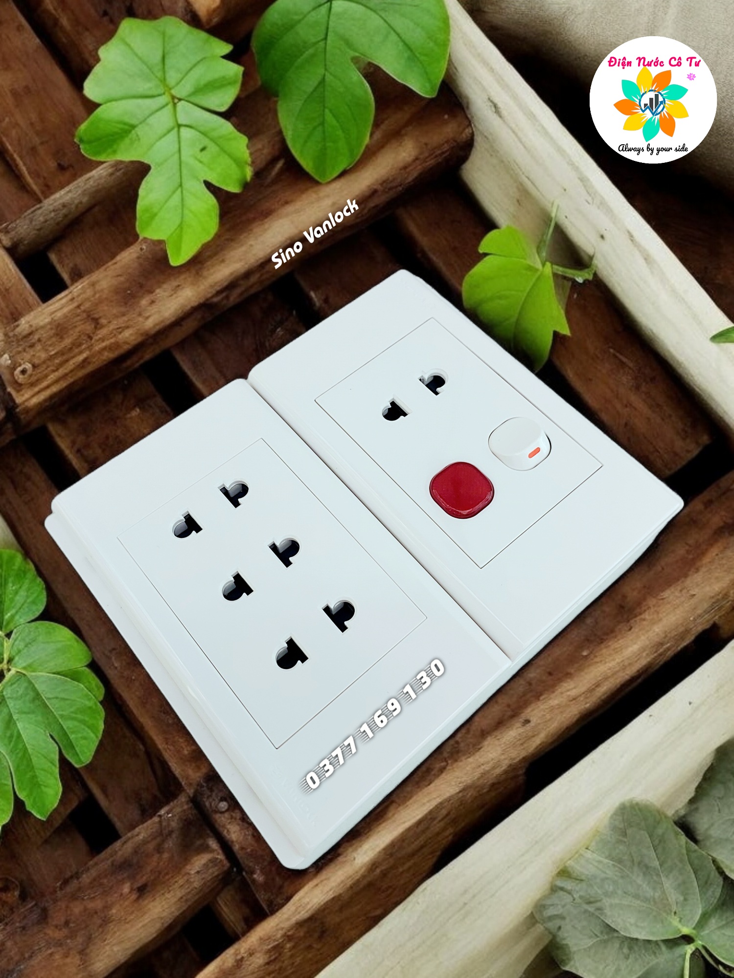 Ổ cắm điện Công tắc SINO VANLOCK