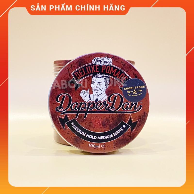 Gel vuốt tóc Dapper Dan Deluxe Pomade dành cho mọi loại tóc, giữ nếp tốt và linh hoạt, độ bóng trung bình giá rẻ