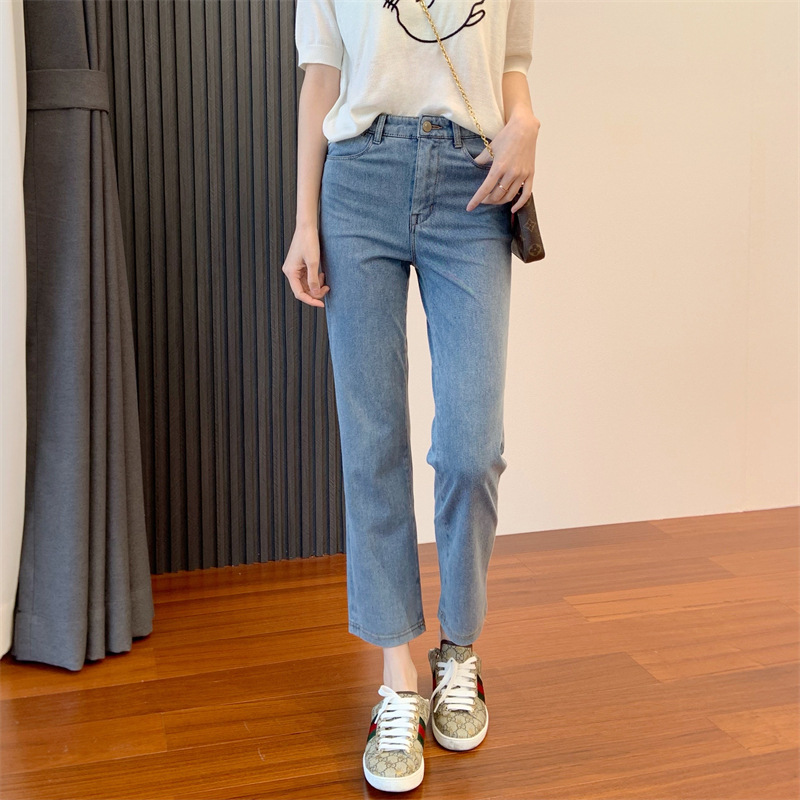 Quần jean ống đứng basic siêu đẹp hot trend 2022 QUẦN JEANS 19K GIÁ RẺ Quần jeans nữ ống đứng quần bò ống suông jeans nữ cạp cao hack dáng co dãn tốt Bazic Ulzzang