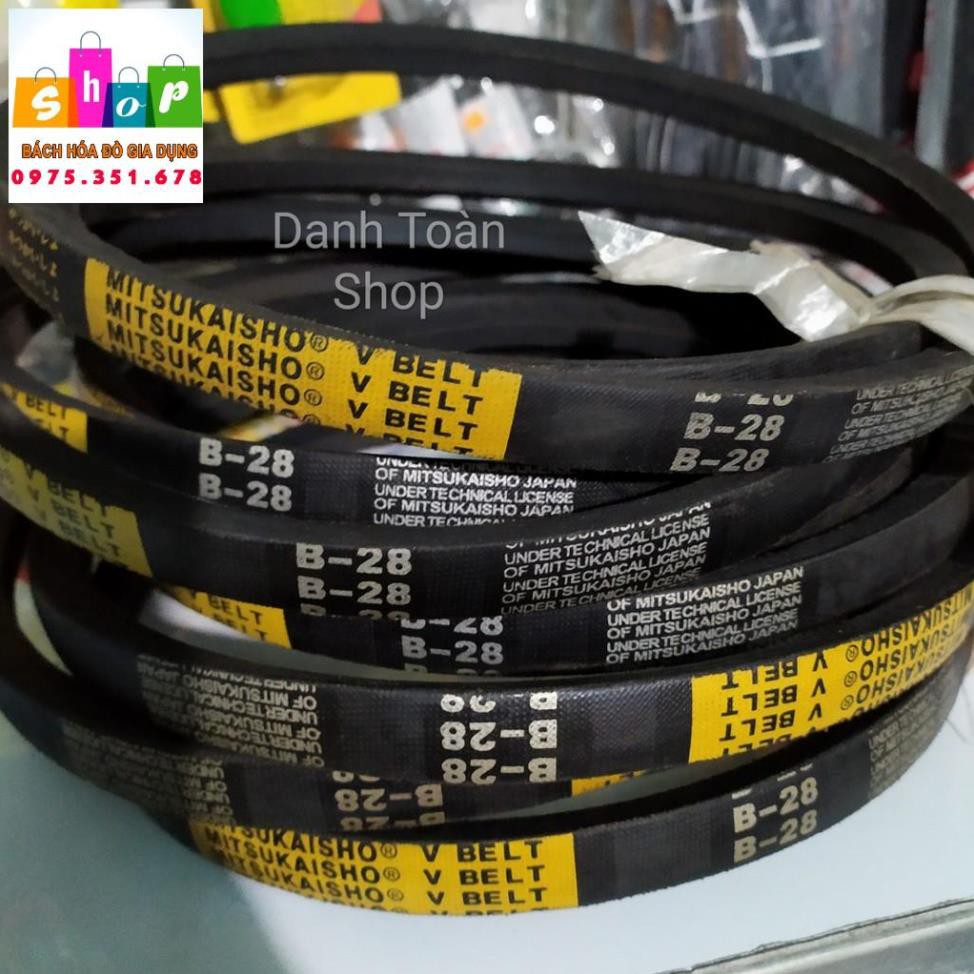 Dây Curoa trơn bản B từ B23 đến B29-Giadung24h