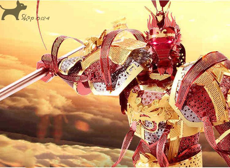 Mô hình thép 3D tự ráp Piececool Monkey king