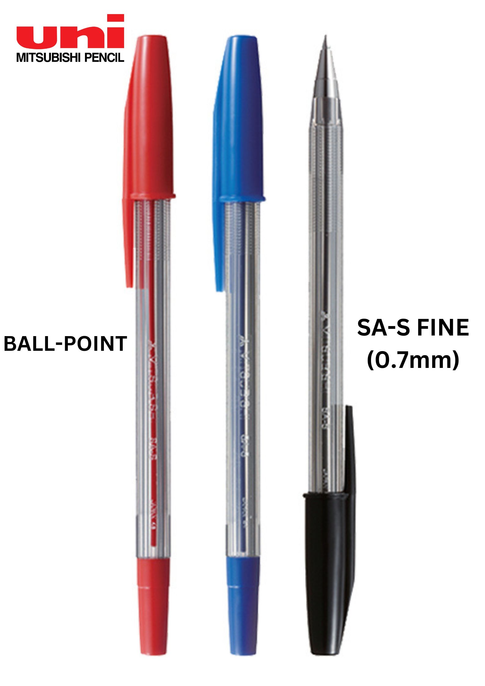 SA-S F(0.7mm) UNI-BALL ballpoint pen