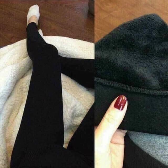 Quần mèo lót lông siêu ấm