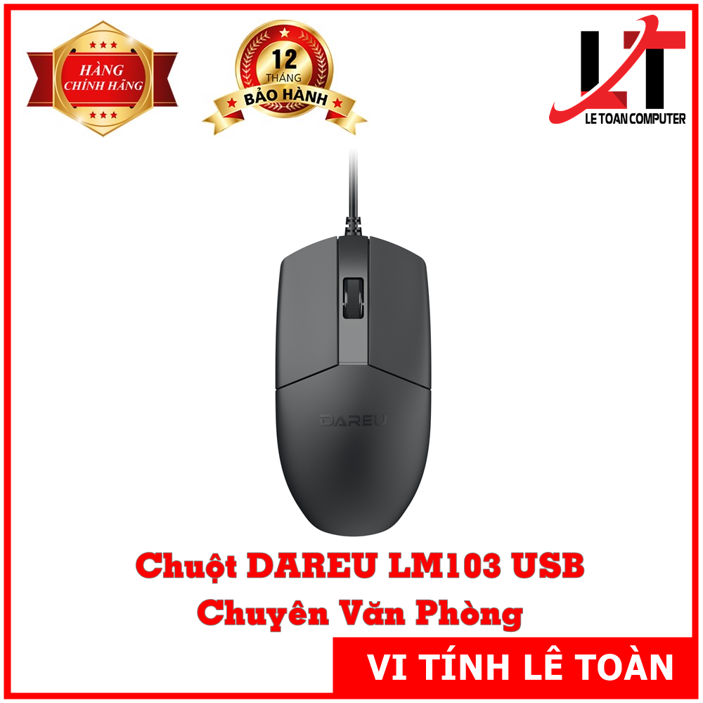 CHUỘT DAREU LM103 (USB) CHUYÊN VĂN PHÒNG